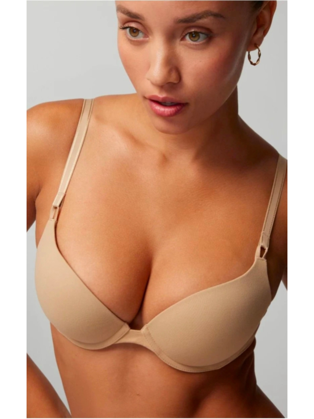 Soma Embraceable Push Up Bra 38B Beige